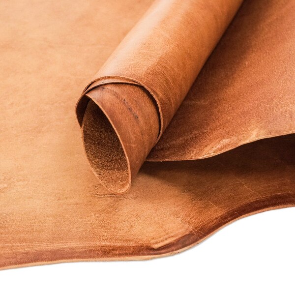 VTKS.Ochre.Glazed Finish.1.jpg Veg Tan Kangaroo Skins Image
